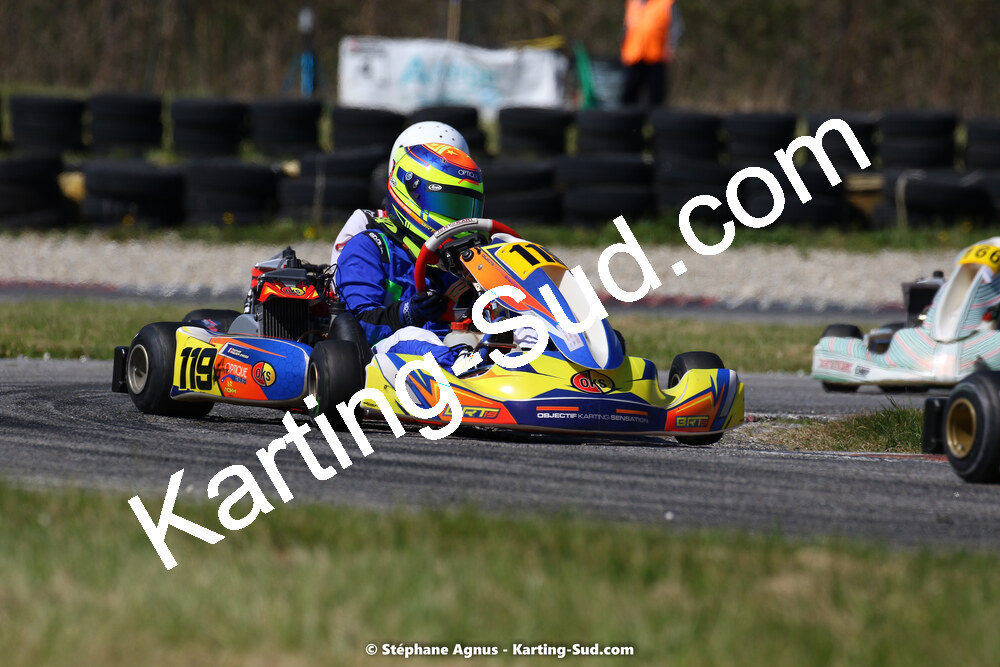16 & 17/04/2022 : 3ème manche du Championnat du Sud 2022 au circuit d’Aigues-Vives (photos Stéphane Agnus) 2022 — karting
