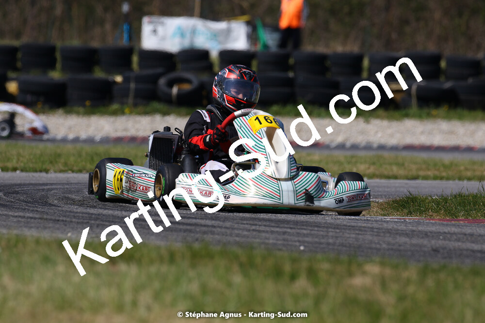 16 & 17/04/2022 : 3ème manche du Championnat du Sud 2022 au circuit d’Aigues-Vives (photos Stéphane Agnus) 2022 — karting