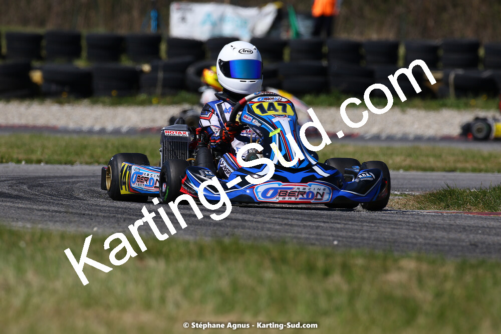 16 & 17/04/2022 : 3ème manche du Championnat du Sud 2022 au circuit d’Aigues-Vives (photos Stéphane Agnus) 2022 — karting