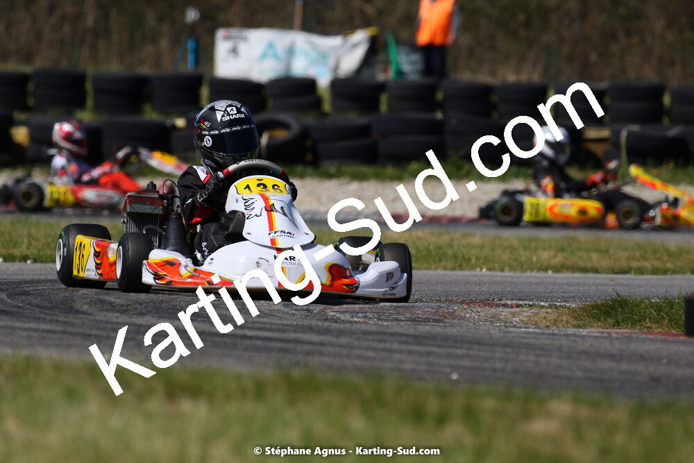 16 & 17/04/2022 : 3ème manche du Championnat du Sud 2022 au circuit d’Aigues-Vives (photos Stéphane Agnus) 2022 — karting
