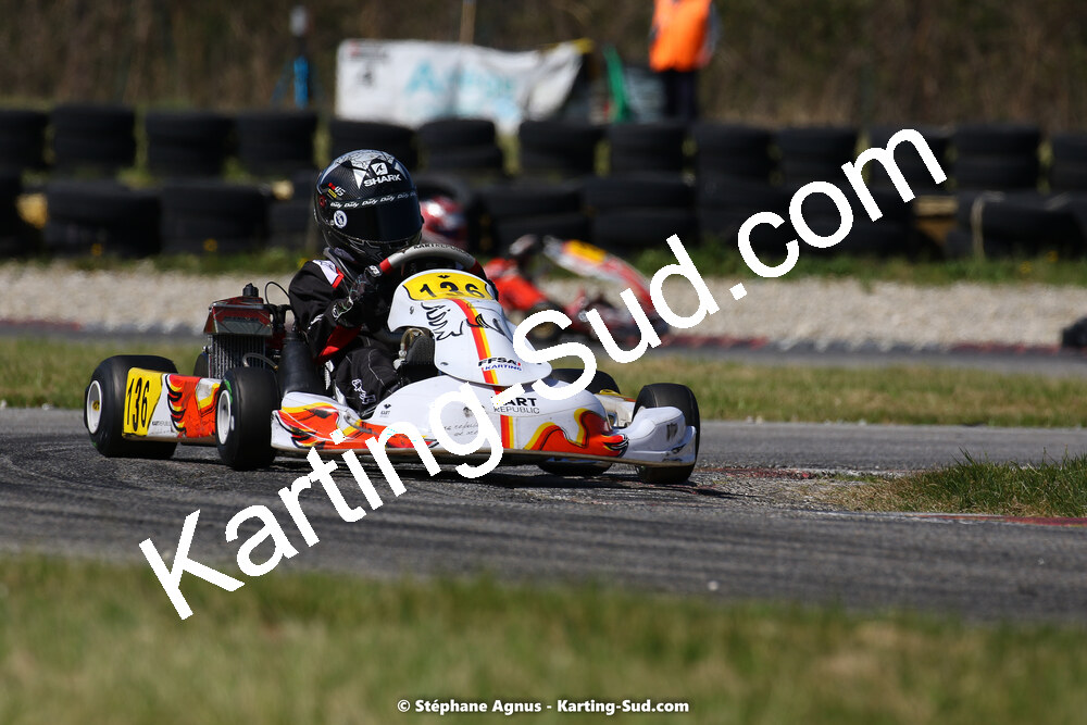 16 & 17/04/2022 : 3ème manche du Championnat du Sud 2022 au circuit d’Aigues-Vives (photos Stéphane Agnus) 2022 — karting