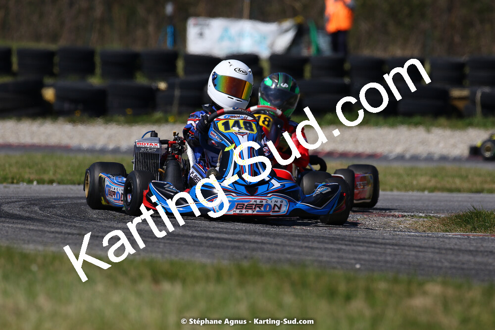 16 & 17/04/2022 : 3ème manche du Championnat du Sud 2022 au circuit d’Aigues-Vives (photos Stéphane Agnus) 2022 — karting
