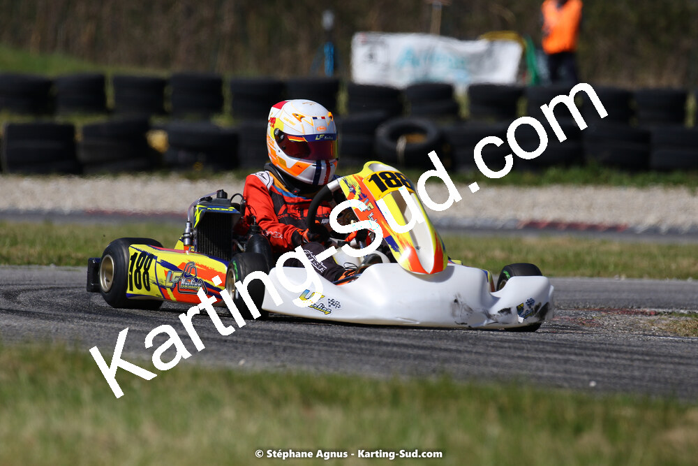 16 & 17/04/2022 : 3ème manche du Championnat du Sud 2022 au circuit d’Aigues-Vives (photos Stéphane Agnus) 2022 — karting