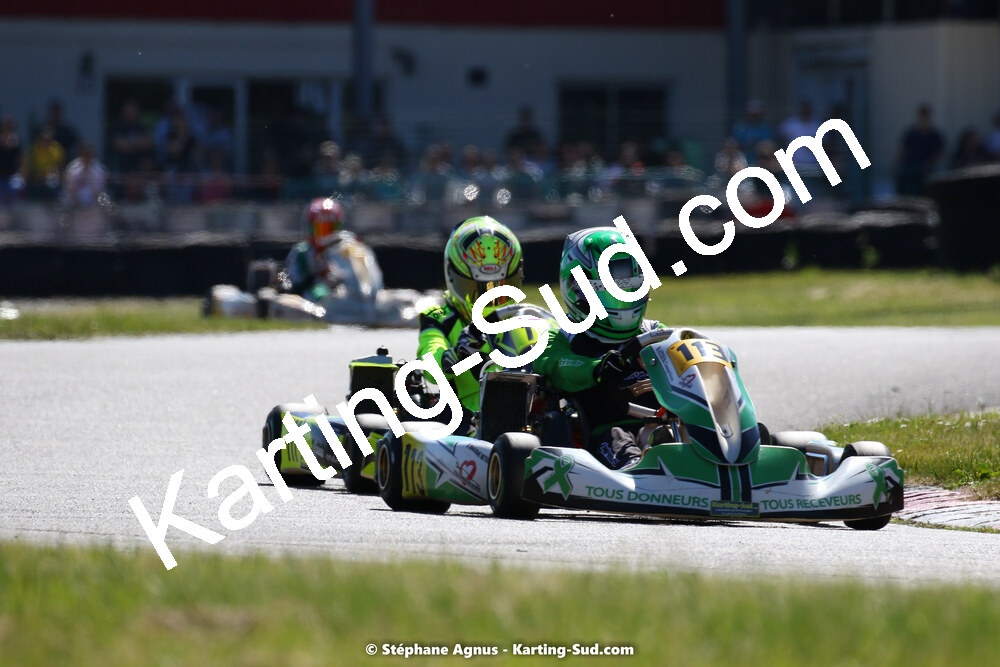 16 & 17/04/2022 : 3ème manche du Championnat du Sud 2022 au circuit d’Aigues-Vives (photos Stéphane Agnus) 2022 — karting
