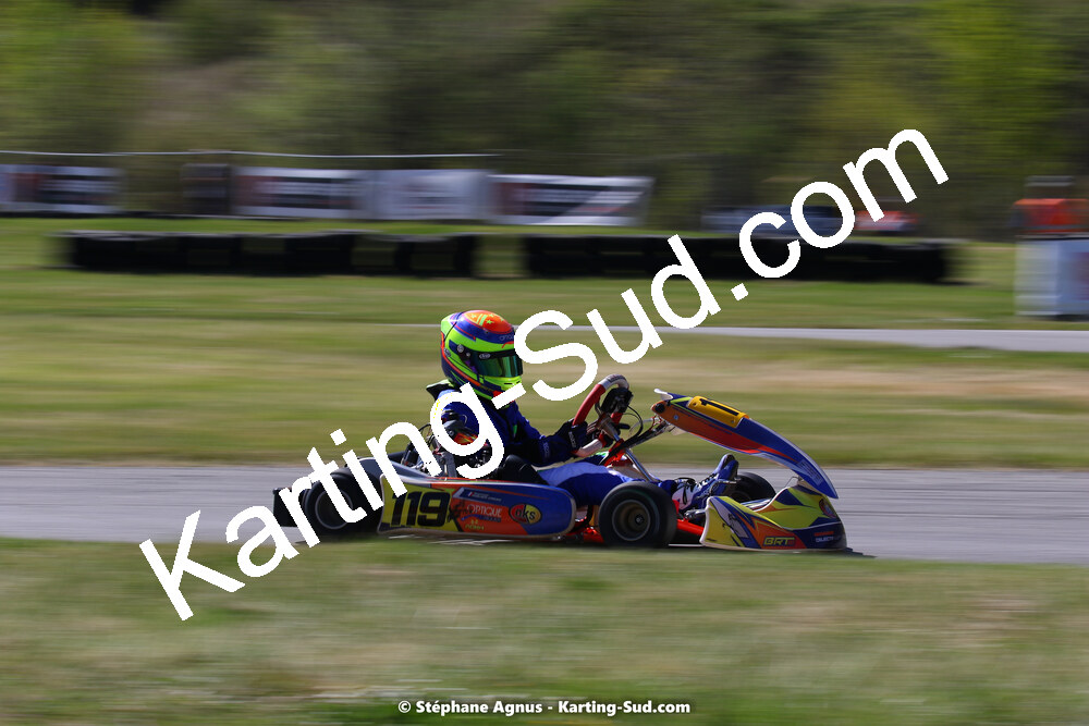 16 & 17/04/2022 : 3ème manche du Championnat du Sud 2022 au circuit d’Aigues-Vives (photos Stéphane Agnus) 2022 — karting