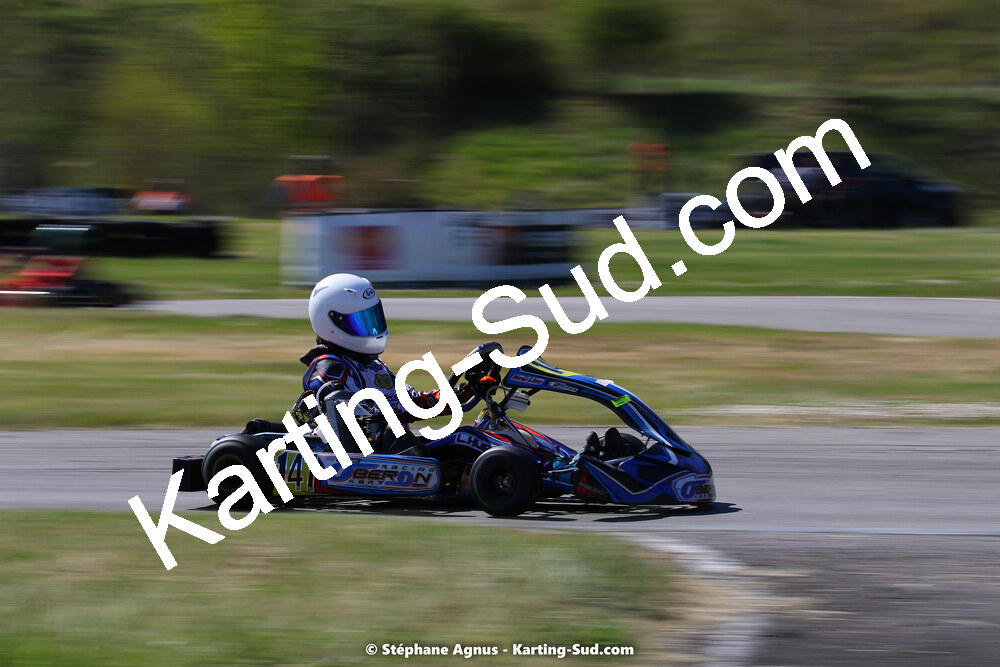 16 & 17/04/2022 : 3ème manche du Championnat du Sud 2022 au circuit d’Aigues-Vives (photos Stéphane Agnus) 2022 — karting