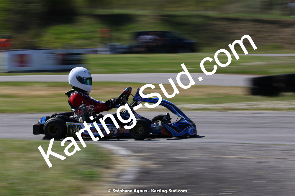16 & 17/04/2022 : 3ème manche du Championnat du Sud 2022 au circuit d’Aigues-Vives (photos Stéphane Agnus) 2022 — karting