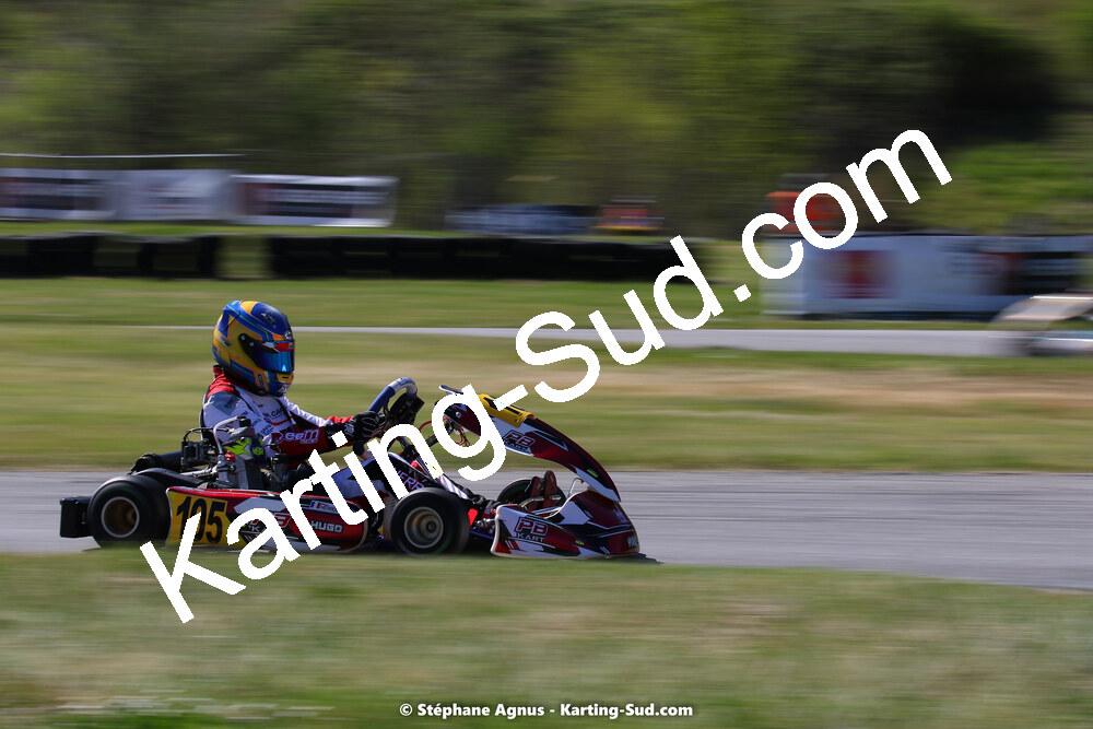 16 & 17/04/2022 : 3ème manche du Championnat du Sud 2022 au circuit d’Aigues-Vives (photos Stéphane Agnus) 2022 — karting