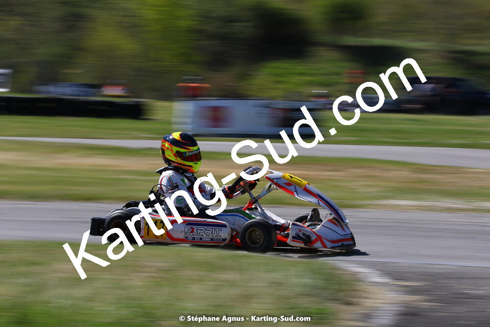 16 & 17/04/2022 : 3ème manche du Championnat du Sud 2022 au circuit d’Aigues-Vives (photos Stéphane Agnus) 2022 — karting