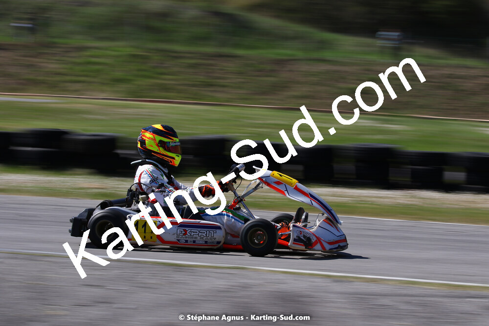 16 & 17/04/2022 : 3ème manche du Championnat du Sud 2022 au circuit d’Aigues-Vives (photos Stéphane Agnus) 2022 — karting