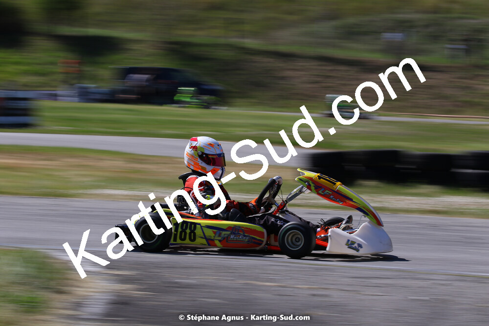 16 & 17/04/2022 : 3ème manche du Championnat du Sud 2022 au circuit d’Aigues-Vives (photos Stéphane Agnus) 2022 — karting