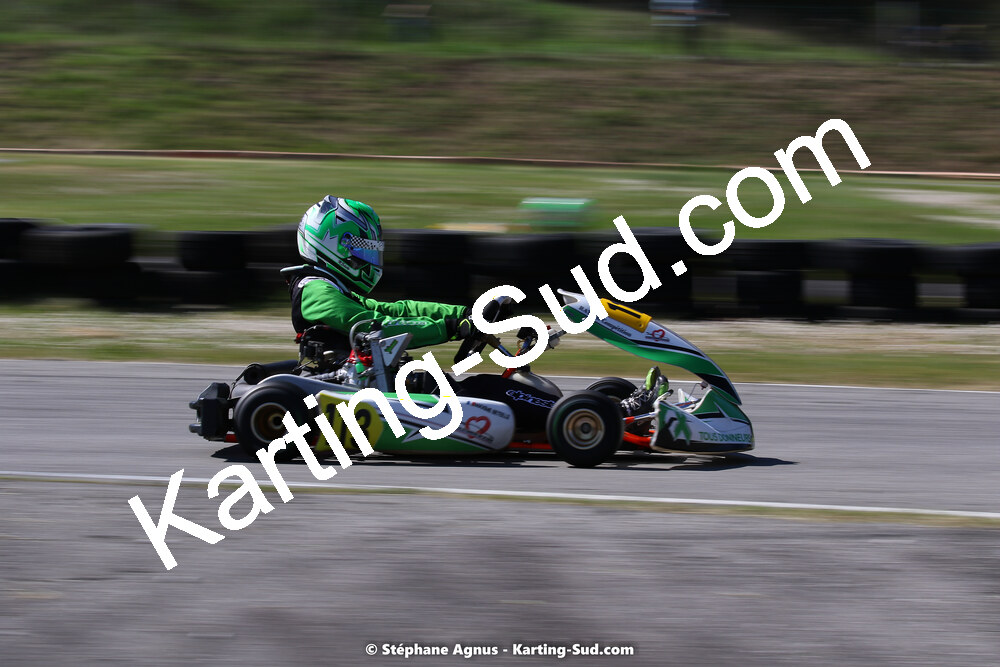 16 & 17/04/2022 : 3ème manche du Championnat du Sud 2022 au circuit d’Aigues-Vives (photos Stéphane Agnus) 2022 — karting