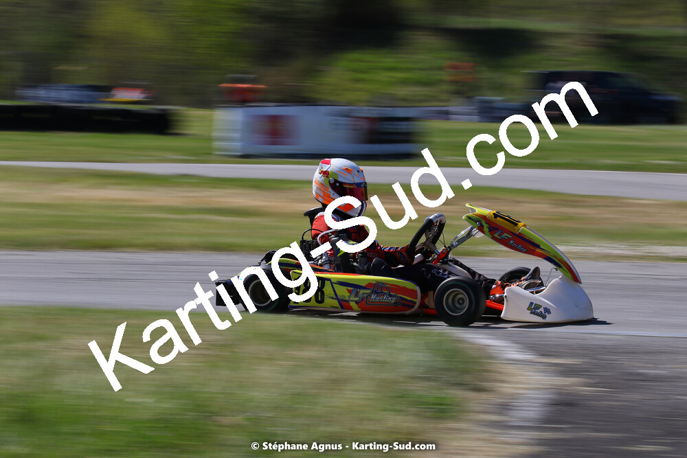 16 & 17/04/2022 : 3ème manche du Championnat du Sud 2022 au circuit d’Aigues-Vives (photos Stéphane Agnus) 2022 — karting