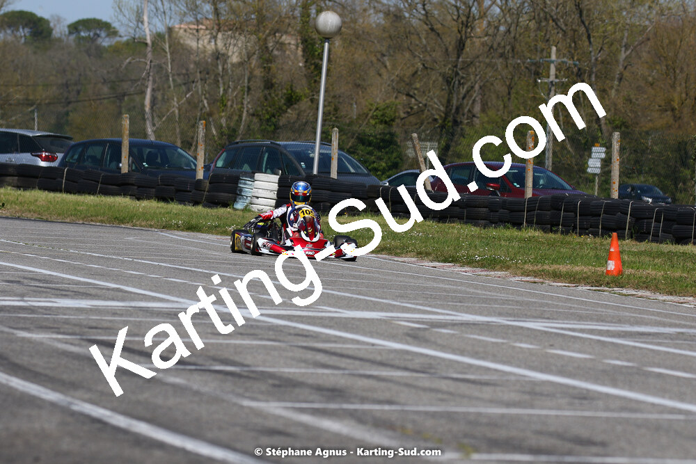 16 & 17/04/2022 : 3ème manche du Championnat du Sud 2022 au circuit d’Aigues-Vives (photos Stéphane Agnus) 2022 — karting
