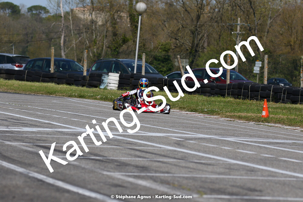16 & 17/04/2022 : 3ème manche du Championnat du Sud 2022 au circuit d’Aigues-Vives (photos Stéphane Agnus) 2022 — karting