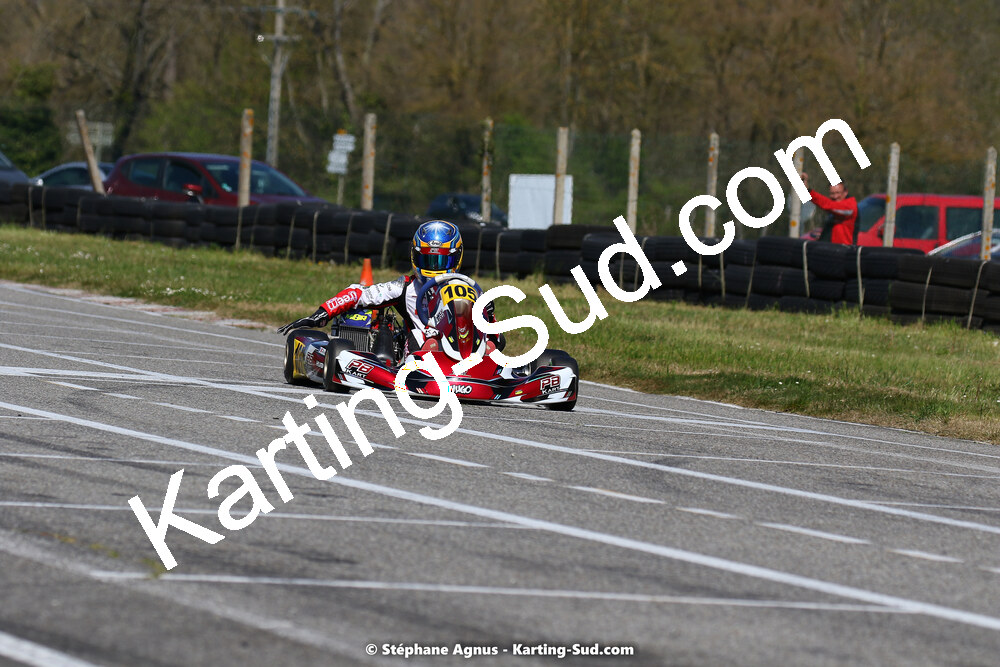 16 & 17/04/2022 : 3ème manche du Championnat du Sud 2022 au circuit d’Aigues-Vives (photos Stéphane Agnus) 2022 — karting