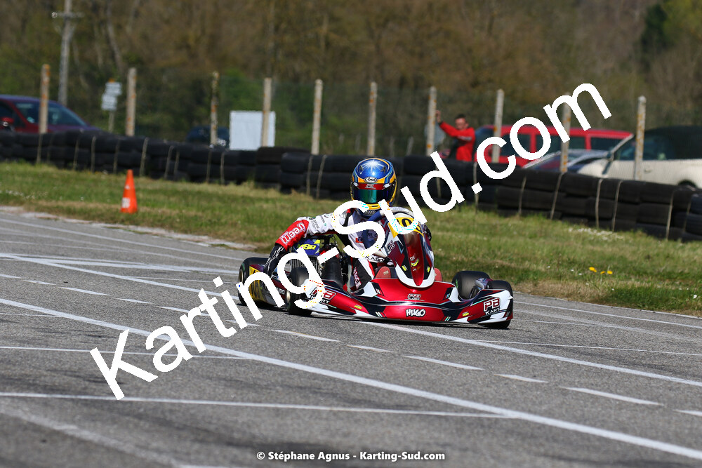 16 & 17/04/2022 : 3ème manche du Championnat du Sud 2022 au circuit d’Aigues-Vives (photos Stéphane Agnus) 2022 — karting