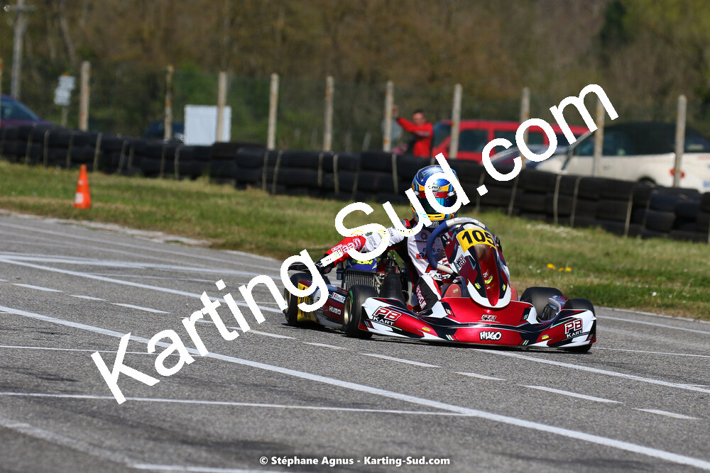 16 & 17/04/2022 : 3ème manche du Championnat du Sud 2022 au circuit d’Aigues-Vives (photos Stéphane Agnus) 2022 — karting