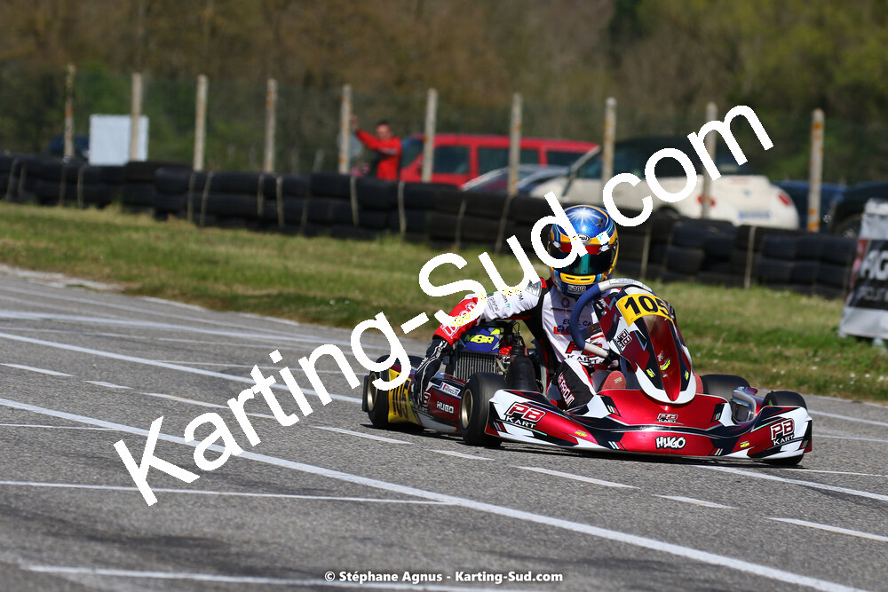 16 & 17/04/2022 : 3ème manche du Championnat du Sud 2022 au circuit d’Aigues-Vives (photos Stéphane Agnus) 2022 — karting