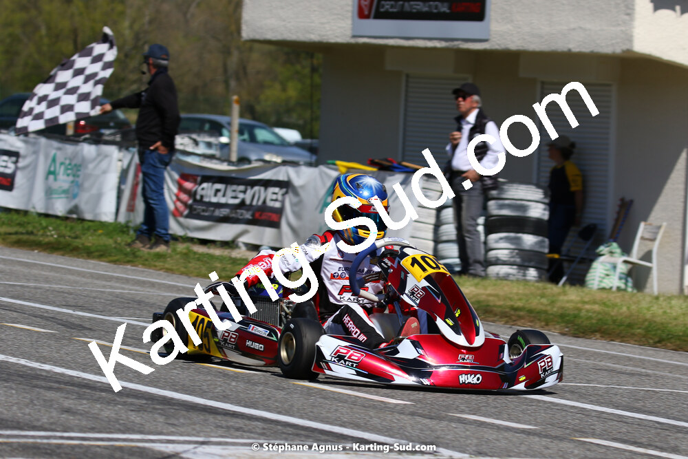 16 & 17/04/2022 : 3ème manche du Championnat du Sud 2022 au circuit d’Aigues-Vives (photos Stéphane Agnus) 2022 — karting