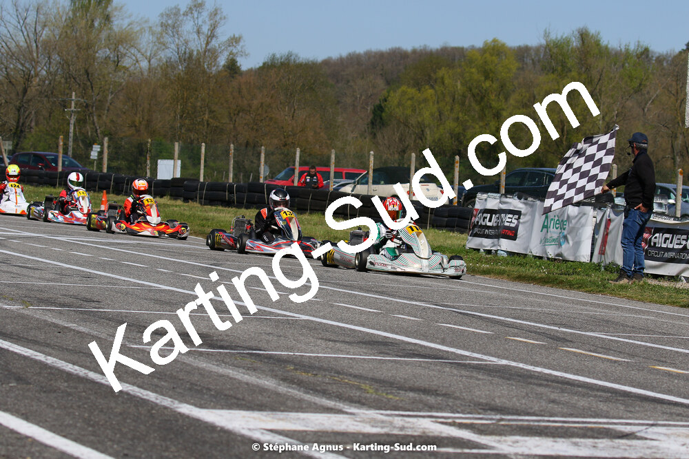 16 & 17/04/2022 : 3ème manche du Championnat du Sud 2022 au circuit d’Aigues-Vives (photos Stéphane Agnus) 2022 — karting