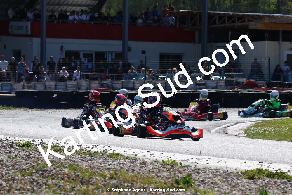 16 & 17/04/2022 : 3ème manche du Championnat du Sud 2022 au circuit d’Aigues-Vives (photos Stéphane Agnus) 2022 — karting