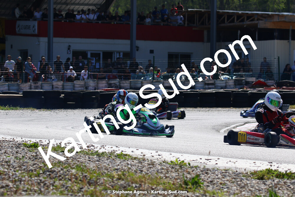 16 & 17/04/2022 : 3ème manche du Championnat du Sud 2022 au circuit d’Aigues-Vives (photos Stéphane Agnus) 2022 — karting