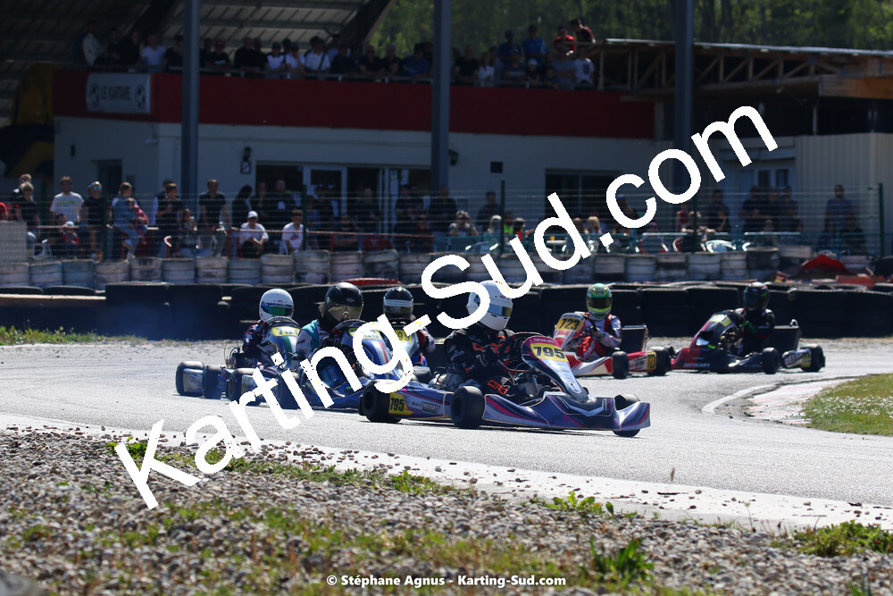 16 & 17/04/2022 : 3ème manche du Championnat du Sud 2022 au circuit d’Aigues-Vives (photos Stéphane Agnus) 2022 — karting