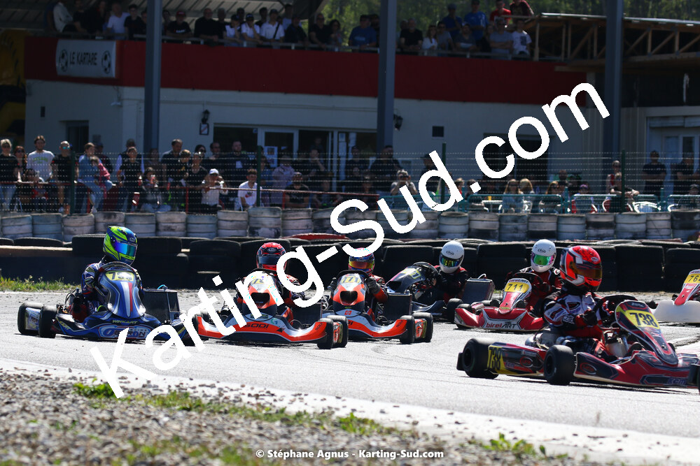 16 & 17/04/2022 : 3ème manche du Championnat du Sud 2022 au circuit d’Aigues-Vives (photos Stéphane Agnus) 2022 — karting