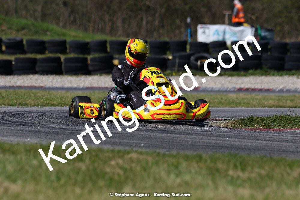 16 & 17/04/2022 : 3ème manche du Championnat du Sud 2022 au circuit d’Aigues-Vives (photos Stéphane Agnus) 2022 — karting