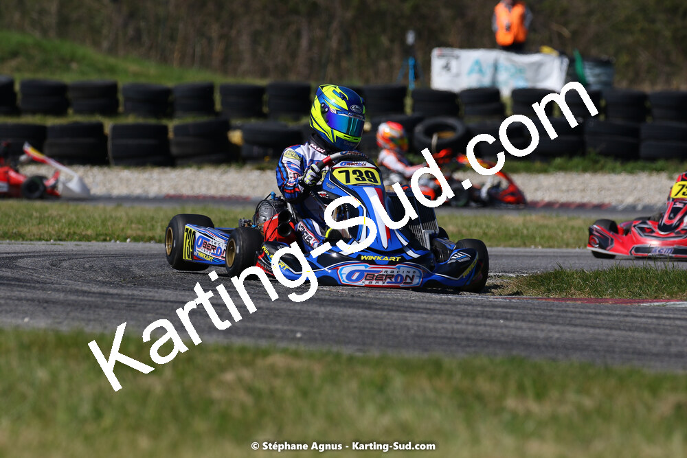 16 & 17/04/2022 : 3ème manche du Championnat du Sud 2022 au circuit d’Aigues-Vives (photos Stéphane Agnus) 2022 — karting