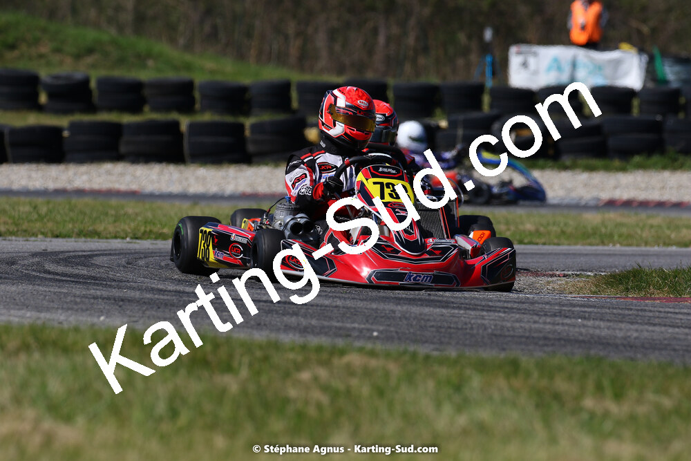 16 & 17/04/2022 : 3ème manche du Championnat du Sud 2022 au circuit d’Aigues-Vives (photos Stéphane Agnus) 2022 — karting