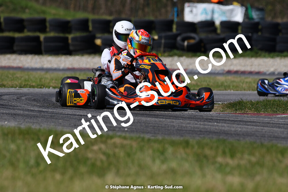16 & 17/04/2022 : 3ème manche du Championnat du Sud 2022 au circuit d’Aigues-Vives (photos Stéphane Agnus) 2022 — karting