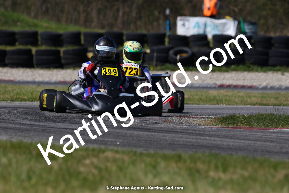 16 & 17/04/2022 : 3ème manche du Championnat du Sud 2022 au circuit d’Aigues-Vives (photos Stéphane Agnus) 2022 — karting
