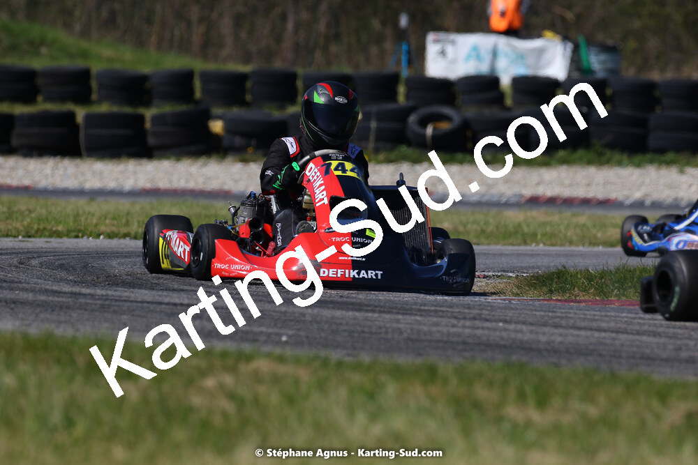 16 & 17/04/2022 : 3ème manche du Championnat du Sud 2022 au circuit d’Aigues-Vives (photos Stéphane Agnus) 2022 — karting