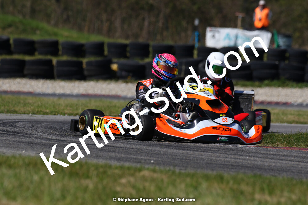 16 & 17/04/2022 : 3ème manche du Championnat du Sud 2022 au circuit d’Aigues-Vives (photos Stéphane Agnus) 2022 — karting