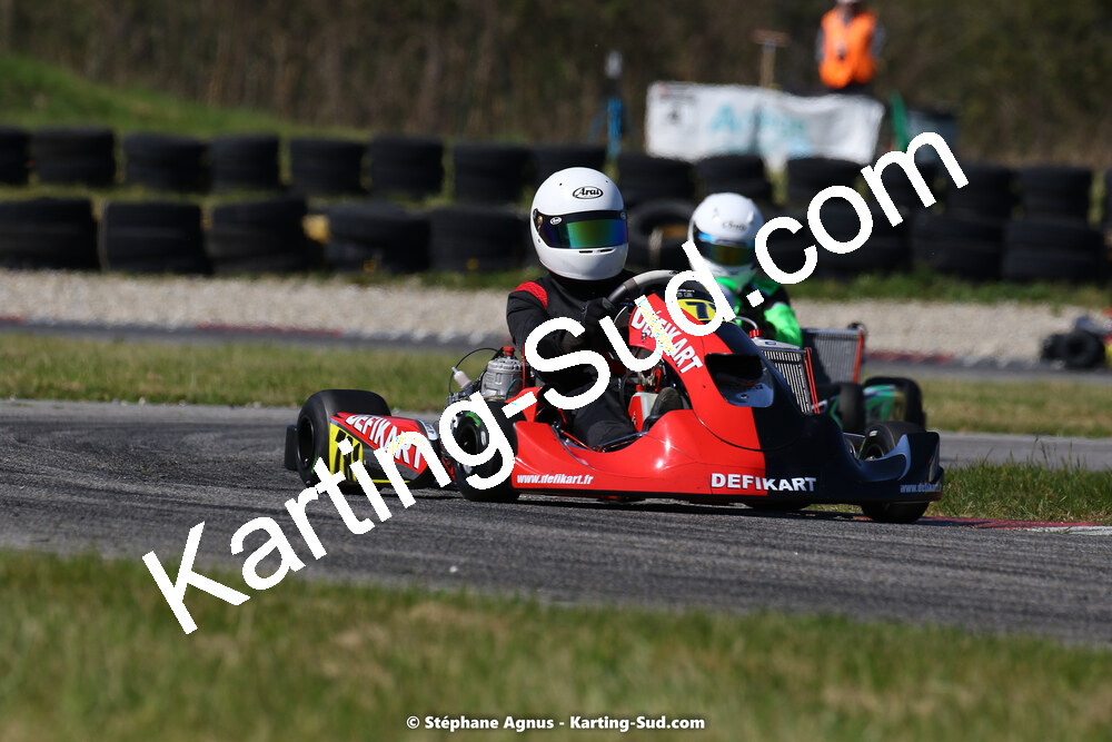 16 & 17/04/2022 : 3ème manche du Championnat du Sud 2022 au circuit d’Aigues-Vives (photos Stéphane Agnus) 2022 — karting