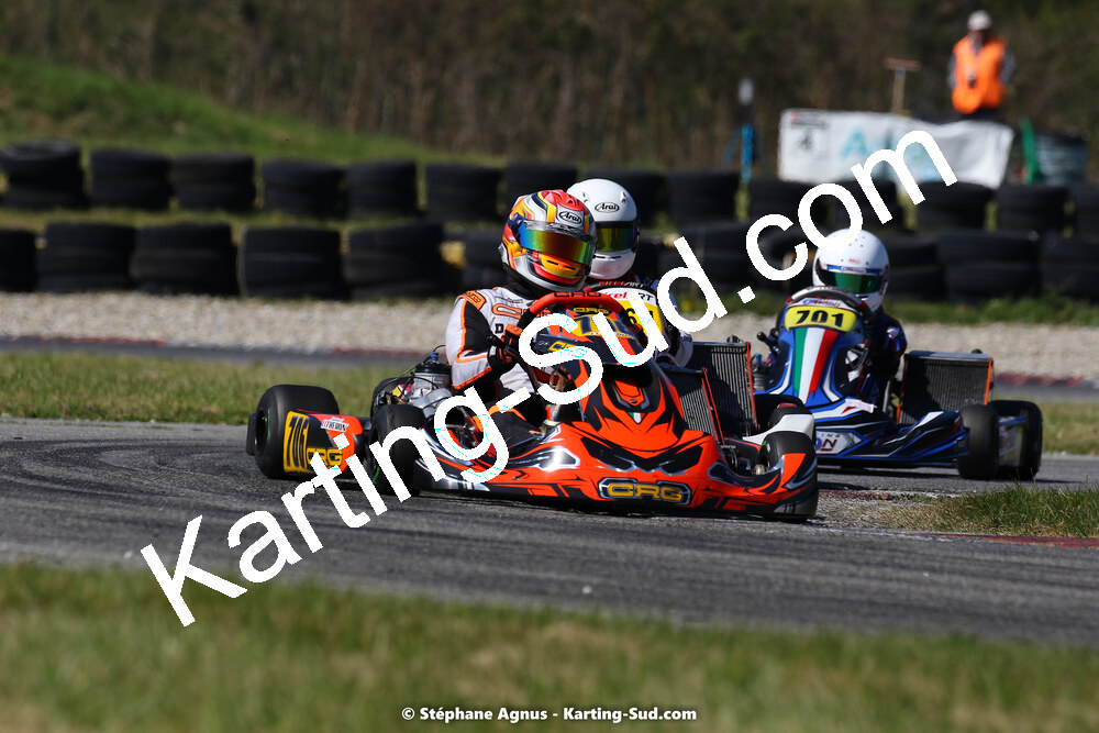 16 & 17/04/2022 : 3ème manche du Championnat du Sud 2022 au circuit d’Aigues-Vives (photos Stéphane Agnus) 2022 — karting