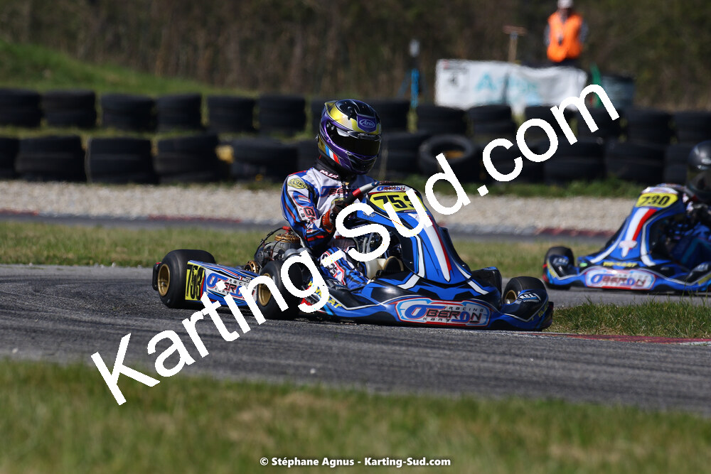 16 & 17/04/2022 : 3ème manche du Championnat du Sud 2022 au circuit d’Aigues-Vives (photos Stéphane Agnus) 2022 — karting