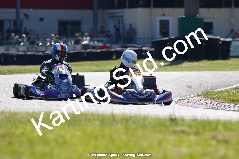 16 & 17/04/2022 : 3ème manche du Championnat du Sud 2022 au circuit d’Aigues-Vives (photos Stéphane Agnus) 2022 — karting