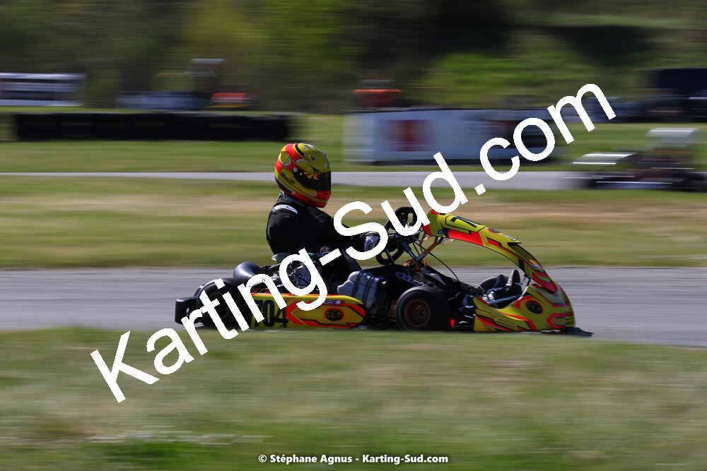 16 & 17/04/2022 : 3ème manche du Championnat du Sud 2022 au circuit d’Aigues-Vives (photos Stéphane Agnus) 2022 — karting