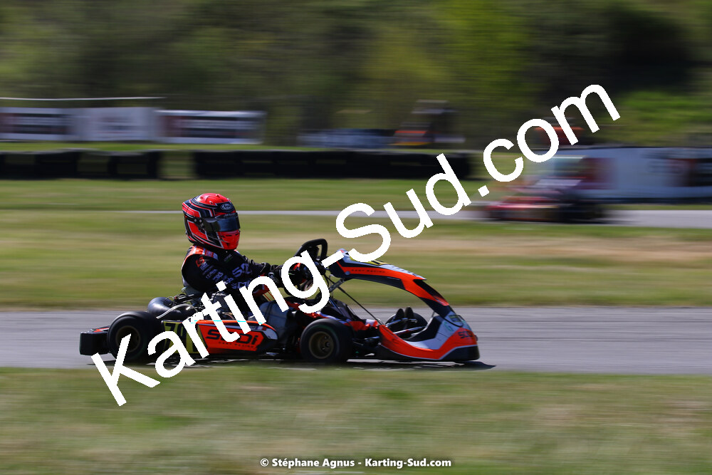 16 & 17/04/2022 : 3ème manche du Championnat du Sud 2022 au circuit d’Aigues-Vives (photos Stéphane Agnus) 2022 — karting