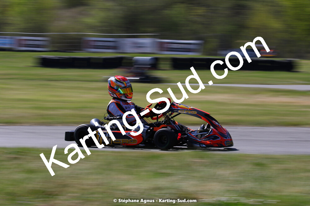 16 & 17/04/2022 : 3ème manche du Championnat du Sud 2022 au circuit d’Aigues-Vives (photos Stéphane Agnus) 2022 — karting