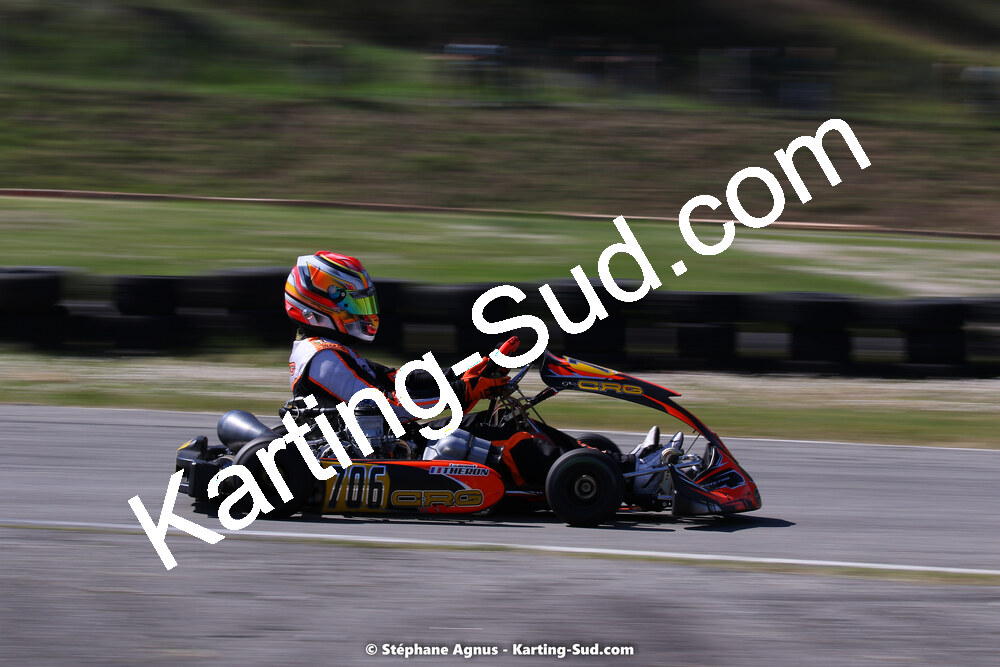 16 & 17/04/2022 : 3ème manche du Championnat du Sud 2022 au circuit d’Aigues-Vives (photos Stéphane Agnus) 2022 — karting