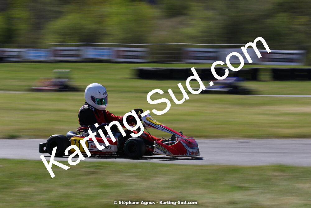16 & 17/04/2022 : 3ème manche du Championnat du Sud 2022 au circuit d’Aigues-Vives (photos Stéphane Agnus) 2022 — karting