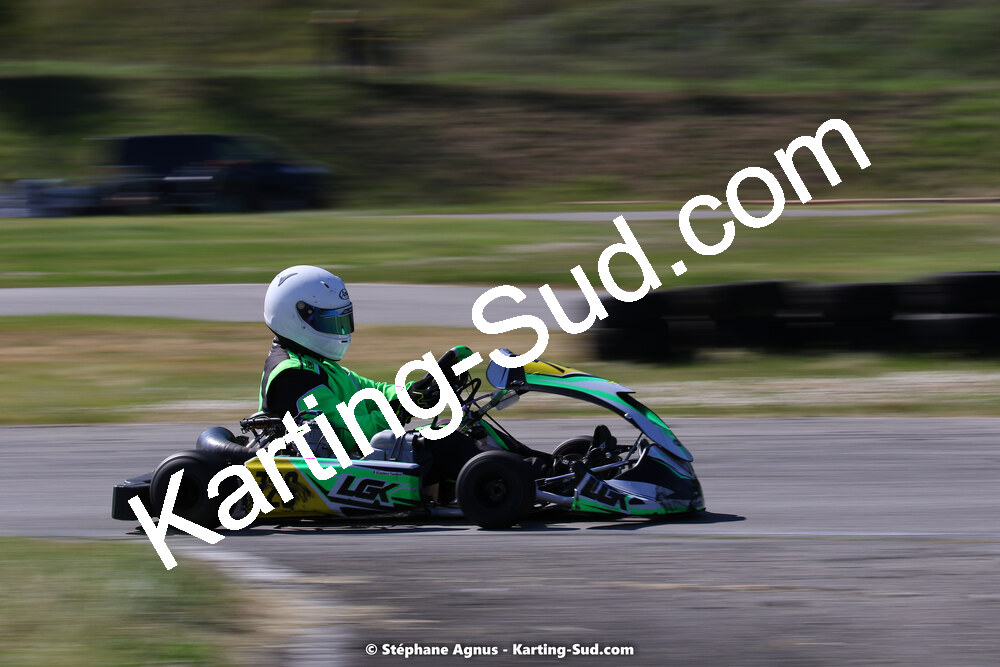16 & 17/04/2022 : 3ème manche du Championnat du Sud 2022 au circuit d’Aigues-Vives (photos Stéphane Agnus) 2022 — karting
