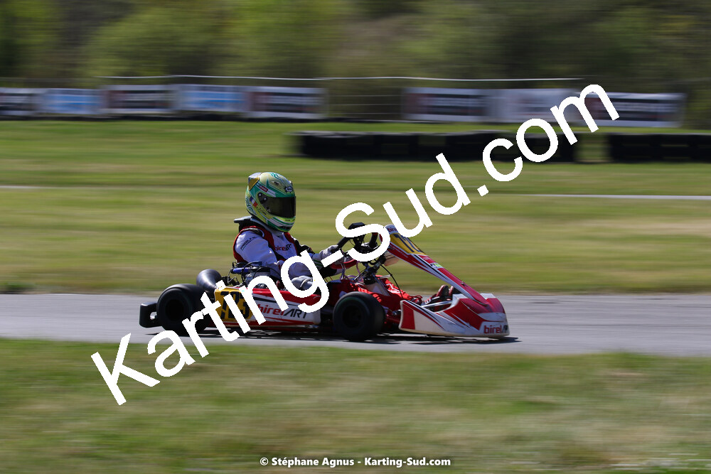 16 & 17/04/2022 : 3ème manche du Championnat du Sud 2022 au circuit d’Aigues-Vives (photos Stéphane Agnus) 2022 — karting