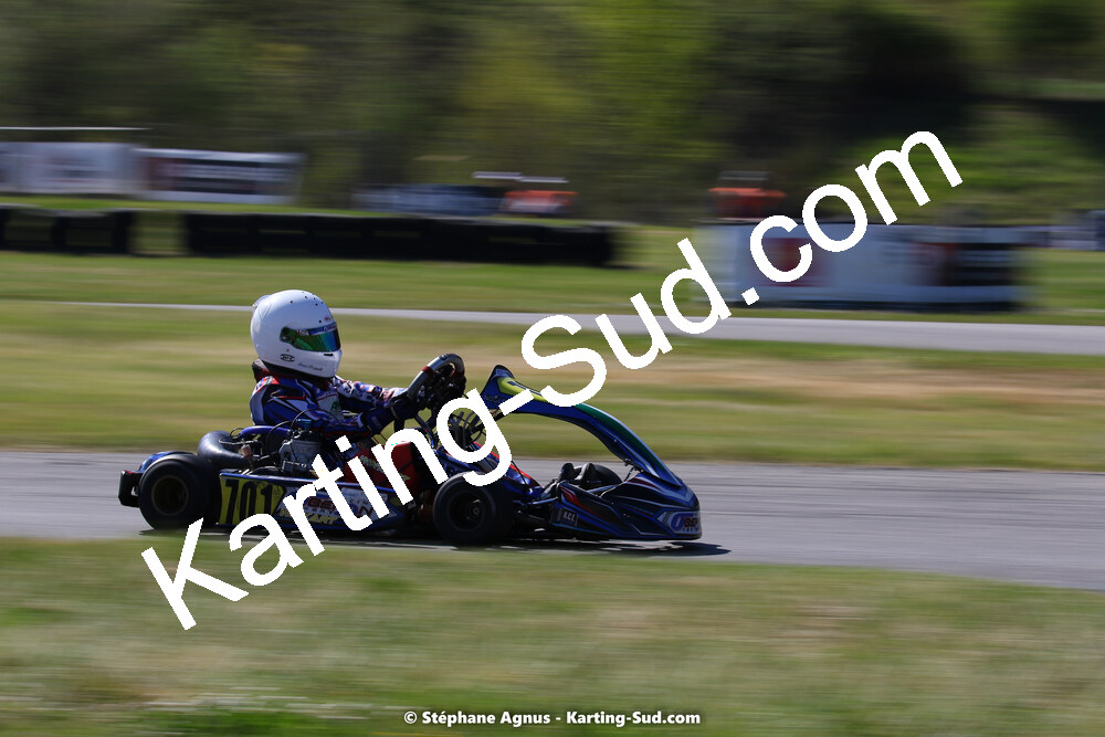 16 & 17/04/2022 : 3ème manche du Championnat du Sud 2022 au circuit d’Aigues-Vives (photos Stéphane Agnus) 2022 — karting