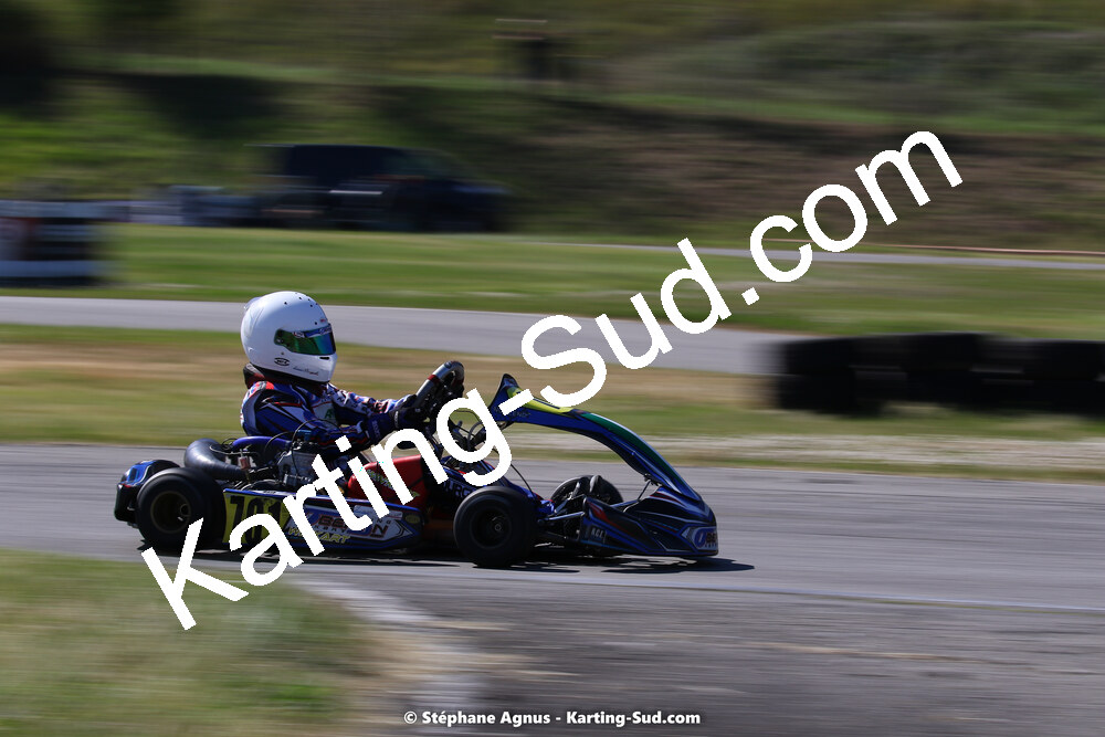 16 & 17/04/2022 : 3ème manche du Championnat du Sud 2022 au circuit d’Aigues-Vives (photos Stéphane Agnus) 2022 — karting