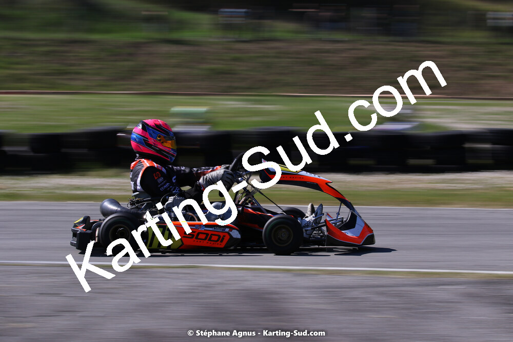 16 & 17/04/2022 : 3ème manche du Championnat du Sud 2022 au circuit d’Aigues-Vives (photos Stéphane Agnus) 2022 — karting